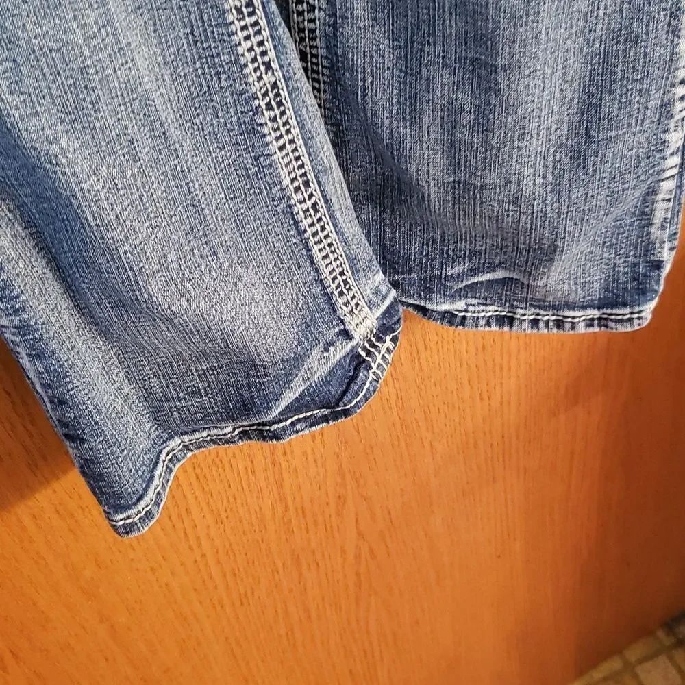 Very Nice Amethyst Distressed Jeans Sz 13 - Picture 5 of 15